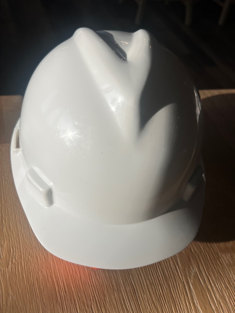 👷🏻‍♀️⛑️MSA V-GARD HARD HAT W/ONE TOUCH SUSPENSION ADJUSTMENT KNOB⛑️👷🏻‍♀️